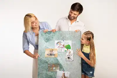 Tableau de liège décoratif Bloc de marbre