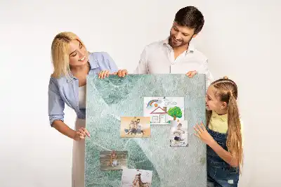 Tableau de liège décoratif Bloc de marbre