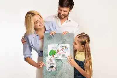 Tableau de liège décoratif Bloc de marbre