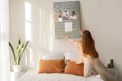 Tableau affichage liège Tableaux aux couleurs pastel