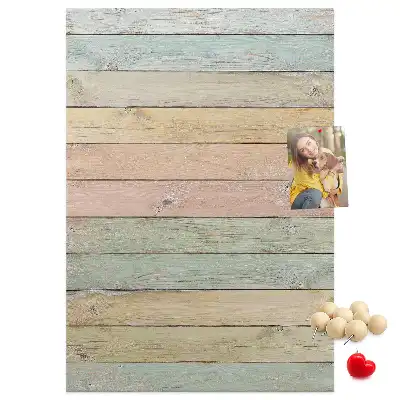 Tableau affichage liège Tableaux aux couleurs pastel