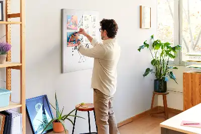 Tableau de liège décoratif Plongez dans l'inconnu