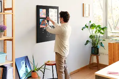 Image tableau en liège Découvrez le monde