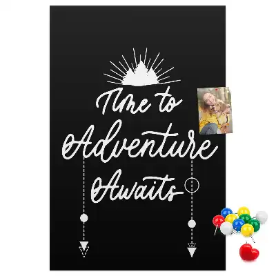 Tableau affichage liège L'aventure vous attend