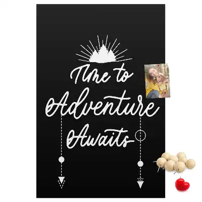 Tableau affichage liège L'aventure vous attend