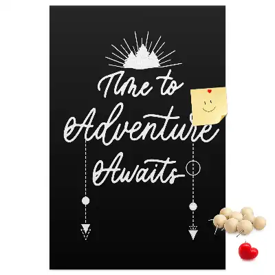 Tableau affichage liège L'aventure vous attend