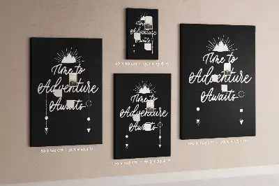 Tableau affichage liège L'aventure vous attend