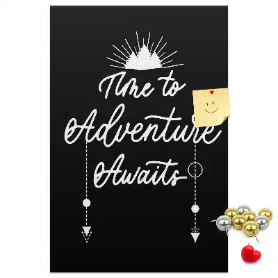 Tableau affichage liège L'aventure vous attend