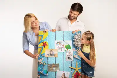 Tableau de liège décoratif Planches naturelles
