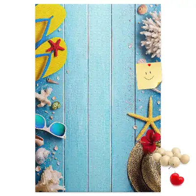 Tableau de liège décoratif Planches naturelles
