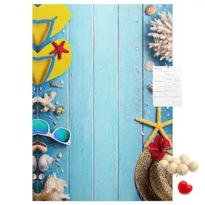 Tableau de liège décoratif Planches naturelles