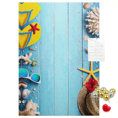 Tableau de liège décoratif Planches naturelles