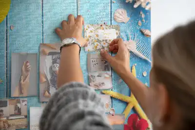 Tableau de liège décoratif Planches naturelles
