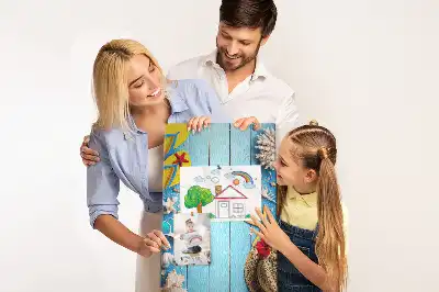 Tableau de liège décoratif Planches naturelles