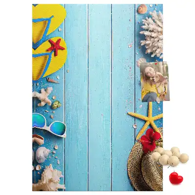 Tableau de liège décoratif Planches naturelles