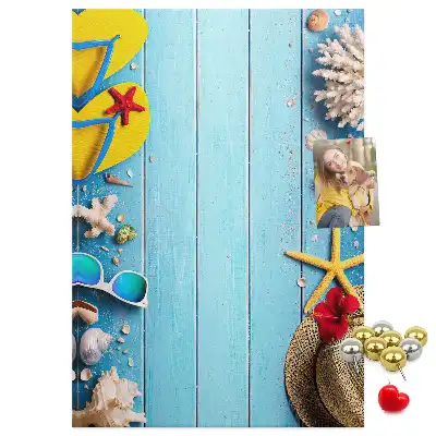 Tableau de liège décoratif Planches naturelles