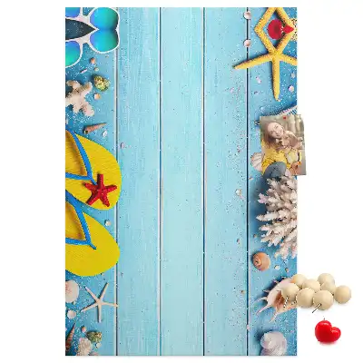 Tableau affichage liège Vacances d'été