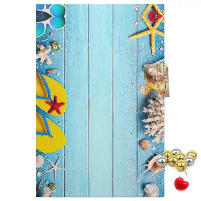 Tableau affichage liège Vacances d'été