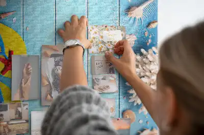 Tableau affichage liège Vacances d'été