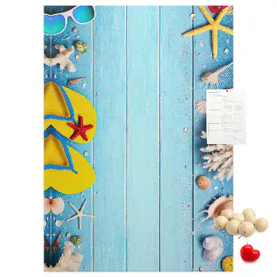 Tableau affichage liège Vacances d'été
