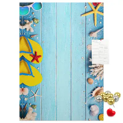Tableau affichage liège Vacances d'été