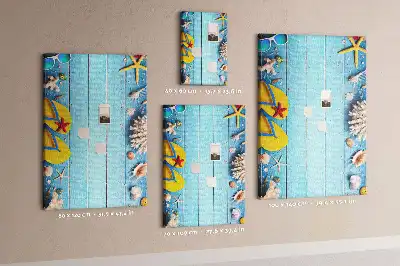 Tableau affichage liège Vacances d'été