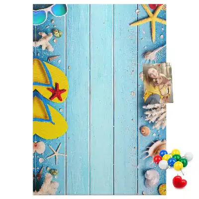 Tableau affichage liège Vacances d'été