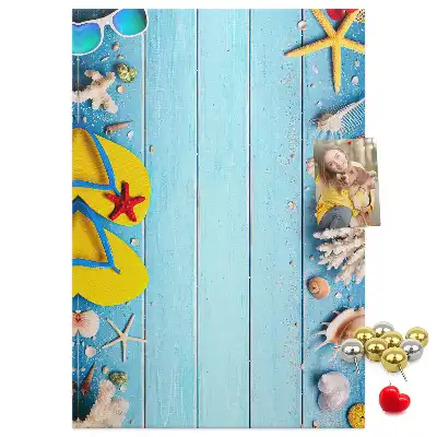 Tableau affichage liège Vacances d'été