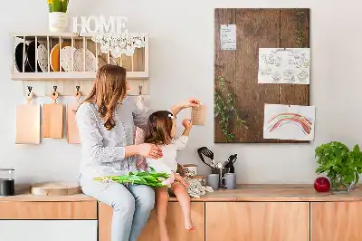 Tableau de liège décoratif Bois rustique