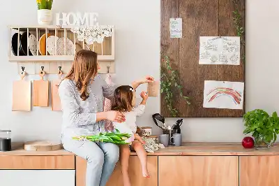 Tableau de liège décoratif Bois rustique