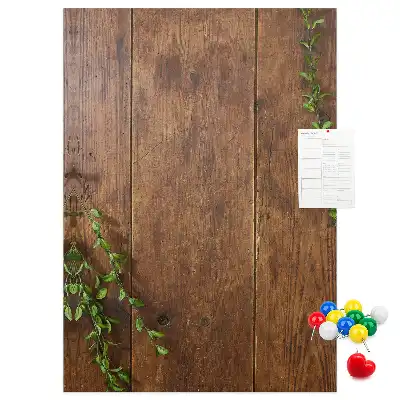 Tableau de liège décoratif Bois rustique