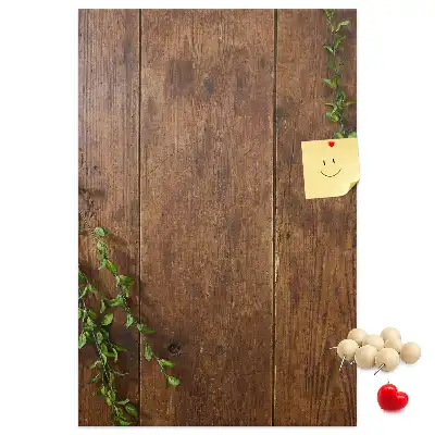 Tableau de liège décoratif Bois rustique