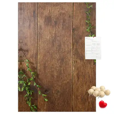 Tableau de liège décoratif Bois rustique