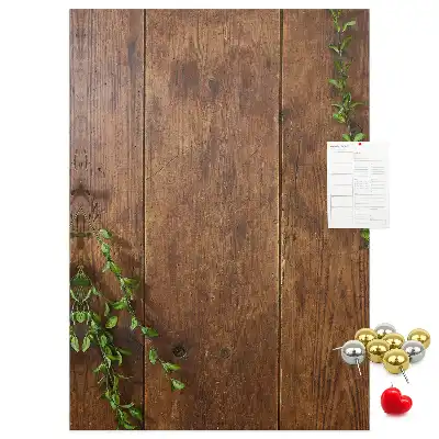 Tableau de liège décoratif Bois rustique