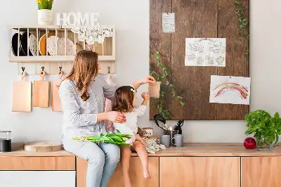 Tableau de liège décoratif Bois rustique