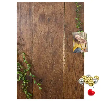 Tableau de liège décoratif Bois rustique