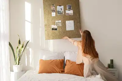 Tableau affichage liège Tissu décoratif