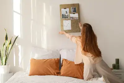 Tableau affichage liège Tissu décoratif