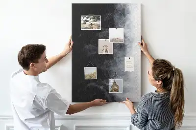 Image tableau en liège Un filet de fumée