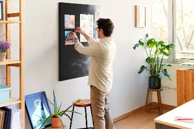 Image tableau en liège Un filet de fumée
