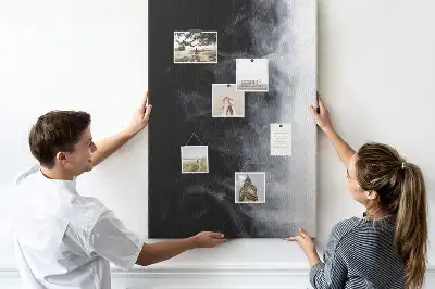 Image tableau en liège Un filet de fumée