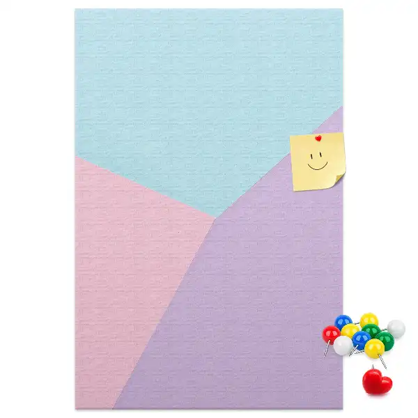 Tableau affichage liège Motif pastel