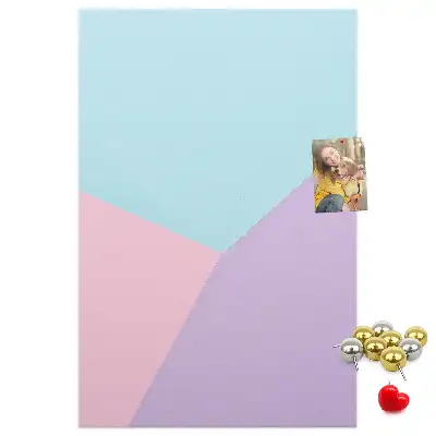 Tableau affichage liège Motif pastel