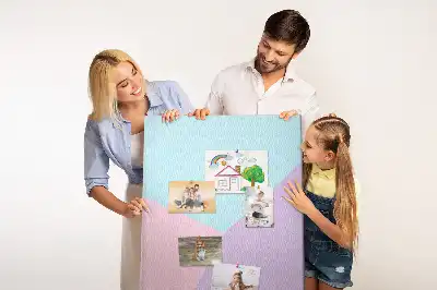 Tableau affichage liège Motif pastel