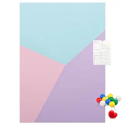 Tableau affichage liège Motif pastel