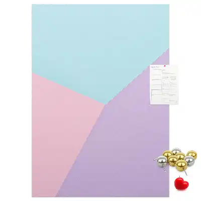 Tableau affichage liège Motif pastel