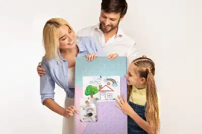 Tableau affichage liège Motif pastel