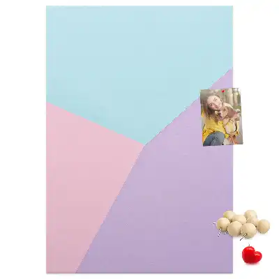 Tableau affichage liège Motif pastel