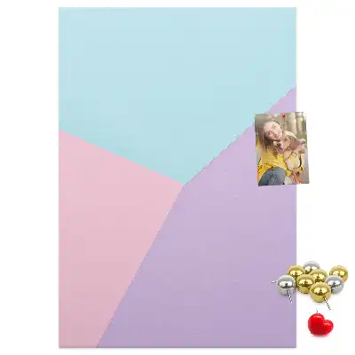 Tableau affichage liège Motif pastel