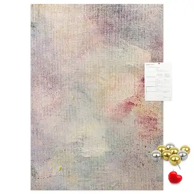 Tableau de liège décoratif Taches de peinture renversée